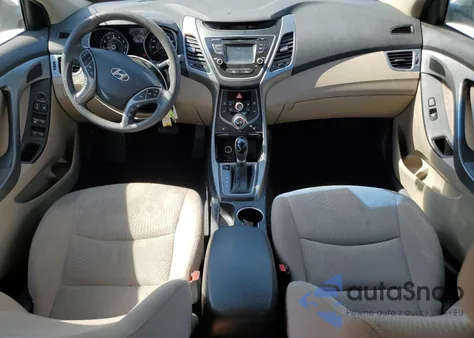 2014 Hyundai Elantra Se from USA, damaged, VIN 5NPDH4AE0EH539806